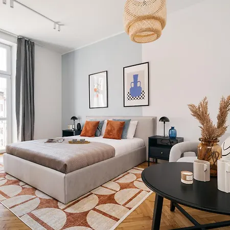 Ferienwohnung Vistula Sky - Loftaffair Krakau Exterior foto
